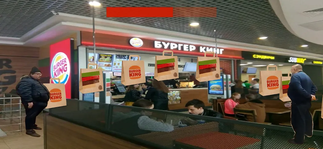 Бургеркинг гов игра — Мод: Много денег — скриншот 2