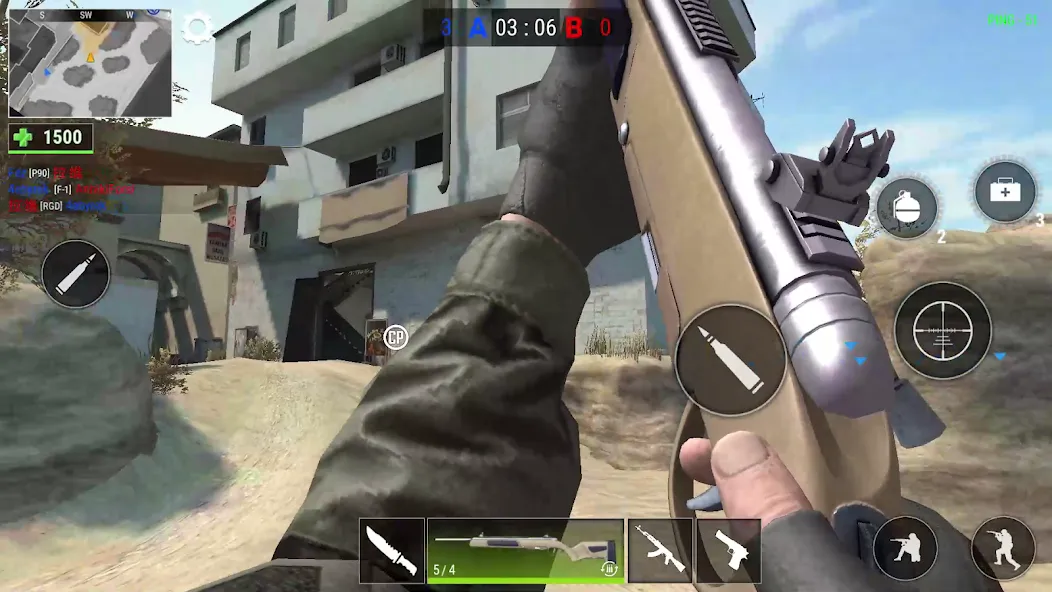 Скачать Modern Gun: Shooting War Games MOD APK — Много денег и бессмертие — скриншот 4 Скачать Modern Gun: Shooting War Games MOD APK — Много денег и бессмертие — скриншот 4