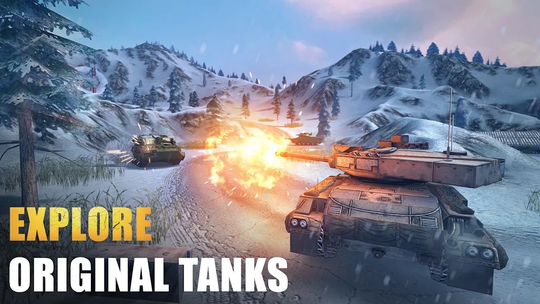 Скачать Tank Force: Tank games blitz на Android — Много денег и патронов — скриншот 4