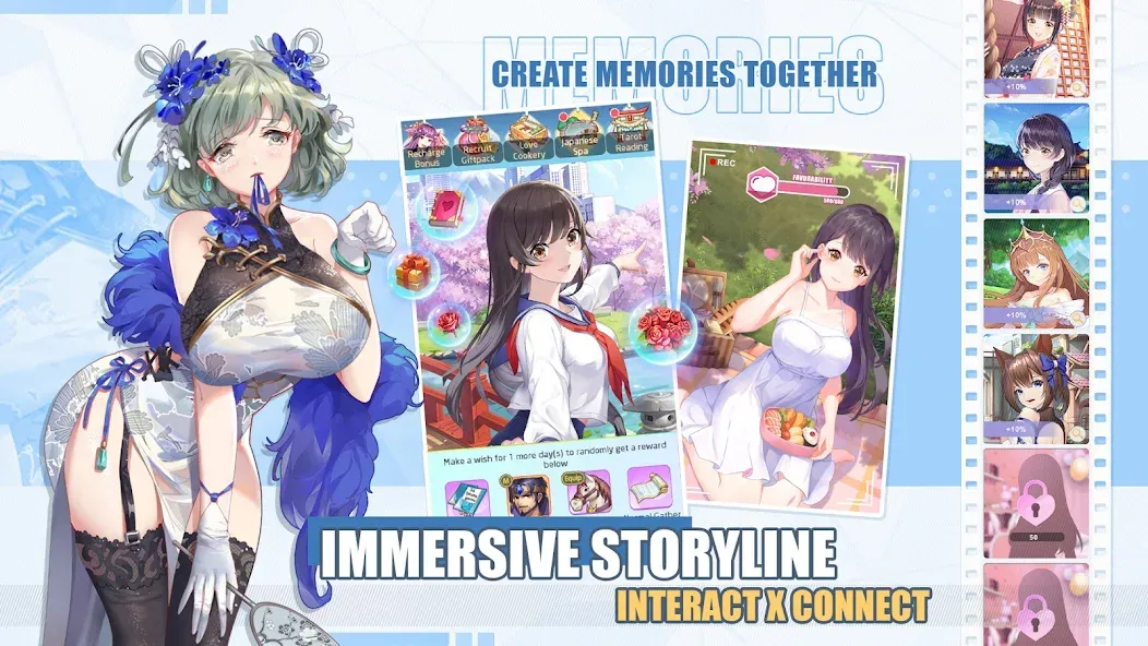 Взлом Lost in Paradise:Waifu Connect — Много денег — скриншот 3 Взлом Lost in Paradise:Waifu Connect — Много денег — скриншот 3