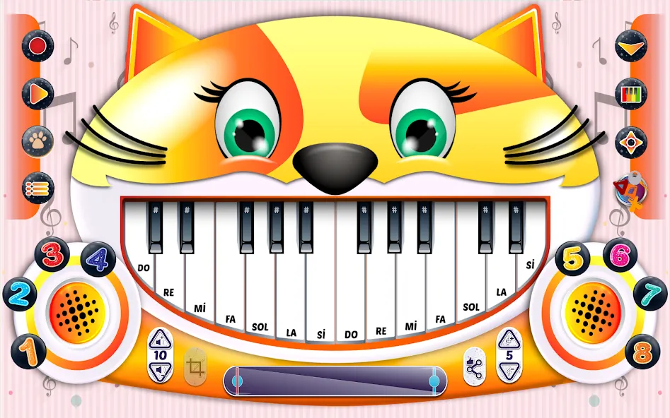Скачать Meow Music - Sound Cat Piano — Модификация Все песни разблокированы — скриншот 1