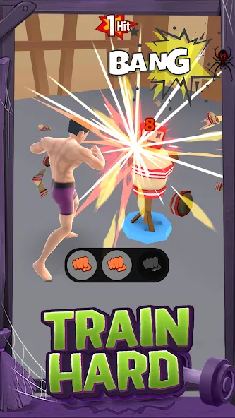 Скачать Idle Gym Life: Strong Man на Android — Много денег — скриншот 1