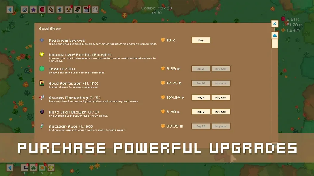 Скачать Leaf Blower Revolution Idle MOD APK — Много денег и без рекламы — скриншот 2
