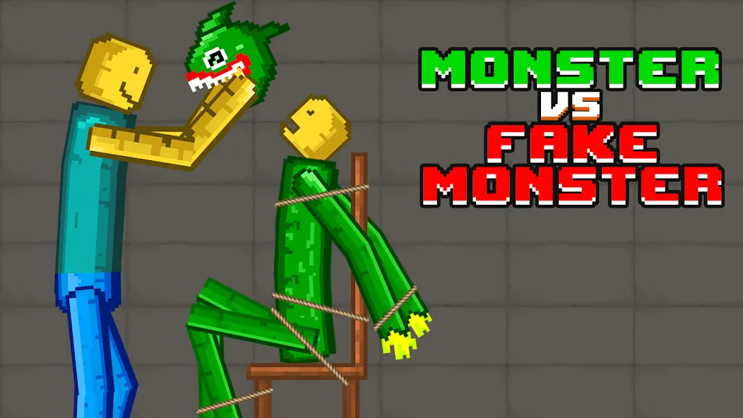 Monster Playground MOD — Много денег и бессмертие на Андроид — скриншот 2