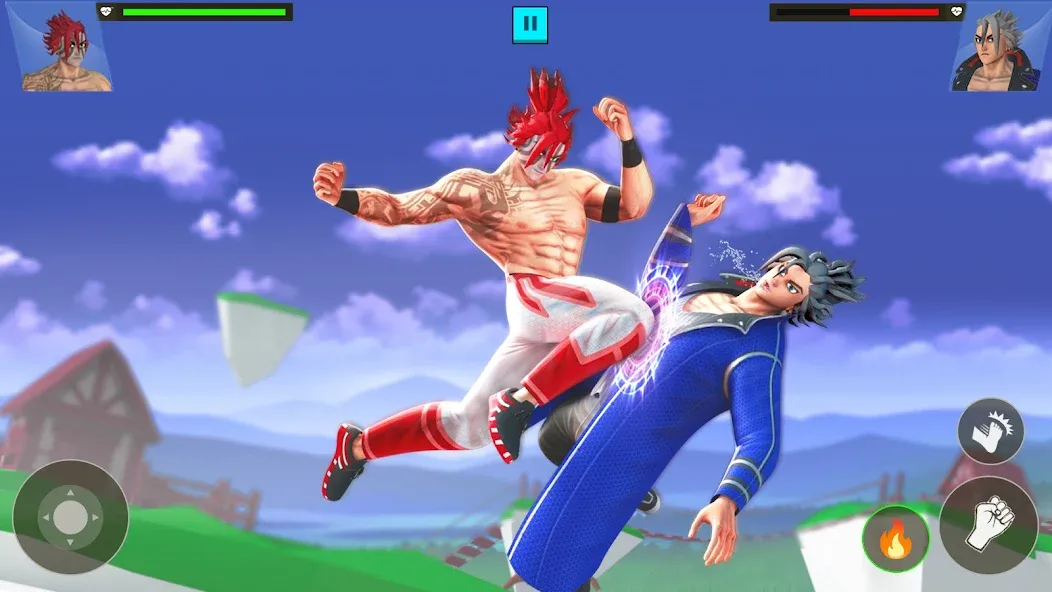 Скачать Anime Fighting Game с модом — Разблокированы все персонажи и много денег — скриншот 1 Скачать Anime Fighting Game с модом — Разблокированы все персонажи и много денег — скриншот 1