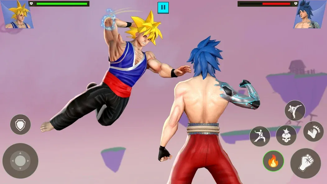 Скачать Anime Fighting Game с модом — Разблокированы все персонажи и много денег — скриншот 3 Скачать Anime Fighting Game с модом — Разблокированы все персонажи и много денег — скриншот 3