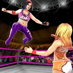 Скачать взломанную Bad Girls Wrestling Game — Много денег