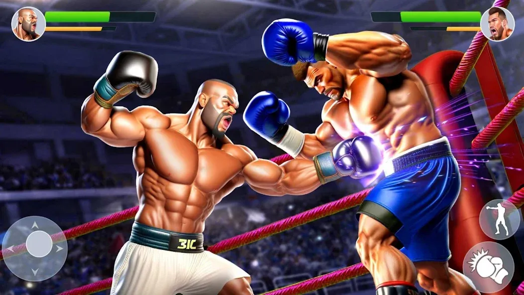 Boxing Heros: Fighting Games — Мод: Много денег — скриншот 1