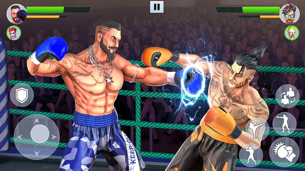 Boxing Heros: Fighting Games — Мод: Много денег — скриншот 3