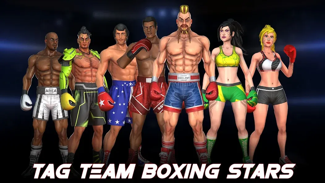 Boxing Heros: Fighting Games — Мод: Много денег — скриншот 5