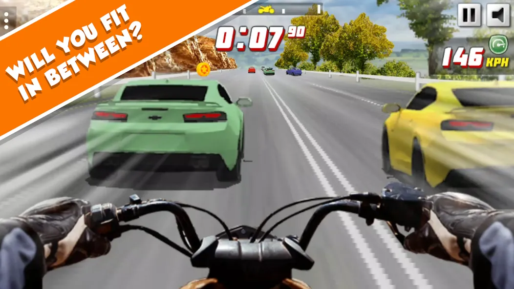 Скачать Highway Rider Extreme - 3D Mot — Модификация Много денег и без рекламы — скриншот 2