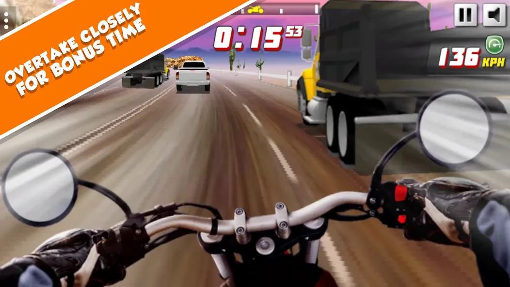 Скачать Highway Rider Extreme - 3D Mot — Модификация Много денег и без рекламы — скриншот 3