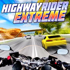 Скачать Highway Rider Extreme - 3D Mot — Модификация Много денег и без рекламы