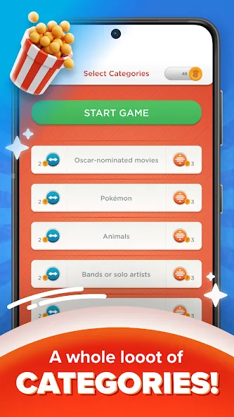 Stop - Categories Word Game — Все подсказки и режимы разблокированы — скриншот 5