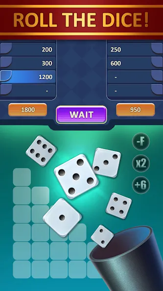 Скачать Farkle - Zonk Dice Game (Мод: Много денег) на Андроид — скриншот 4