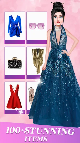 Скачать Fashion Show: Dress up Games на Android — Много денег и без рекламы — скриншот 1