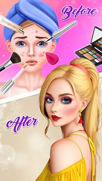Скачать Fashion Show: Dress up Games на Android — Много денег и без рекламы — скриншот 3