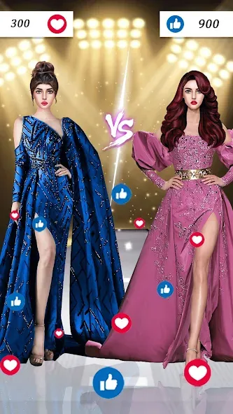 Скачать Fashion Show: Dress up Games на Android — Много денег и без рекламы — скриншот 4