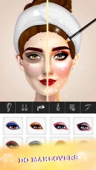 Скачать Super Stylist: Dress Up Games (Мод: Много денег) на Андроид — скриншот 4