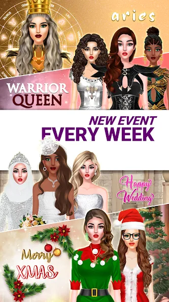 Скачать Super Stylist: Dress Up Games (Мод: Много денег) на Андроид — скриншот 5