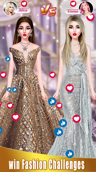 Super Stylist-Fashion Games MOD APK — Много денег и без рекламы — скриншот 3 Super Stylist-Fashion Games MOD APK — Много денег и без рекламы — скриншот 3