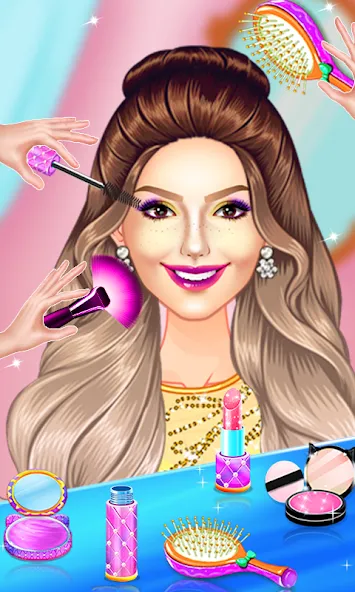 Скачать Makeup idol:Doll makeover 2024 MOD APK — Много денег — скриншот 2 Скачать Makeup idol:Doll makeover 2024 MOD APK — Много денег — скриншот 2
