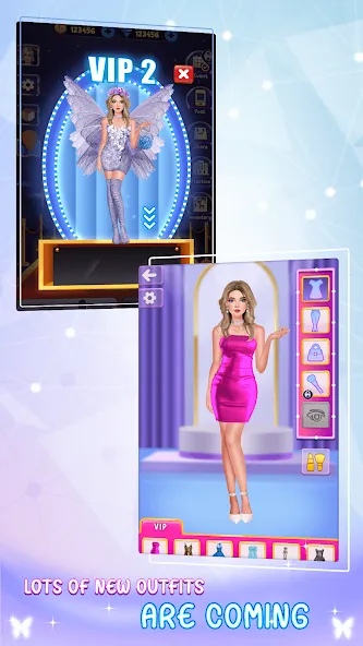 Fashion Stylist: Dress Up Game Mod APK Много денег и алмазов — Скачать на Андроид — скриншот 4