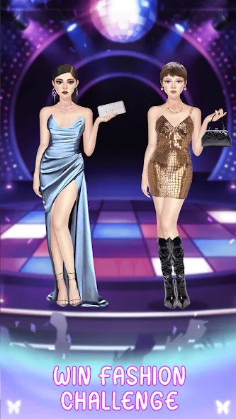 Fashion Stylist: Dress Up Game Mod APK Много денег и алмазов — Скачать на Андроид — скриншот 5