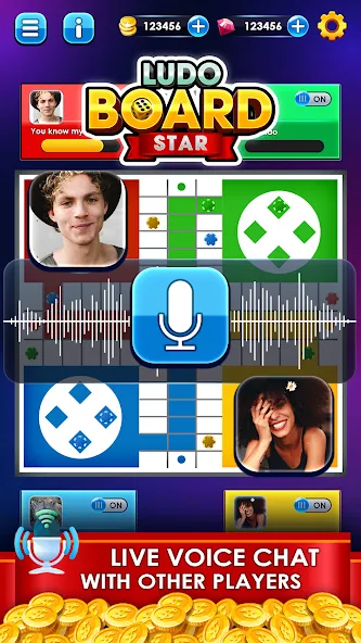 Ludo Online Multiplayer MOD APK на Android — Много денег — скриншот 4