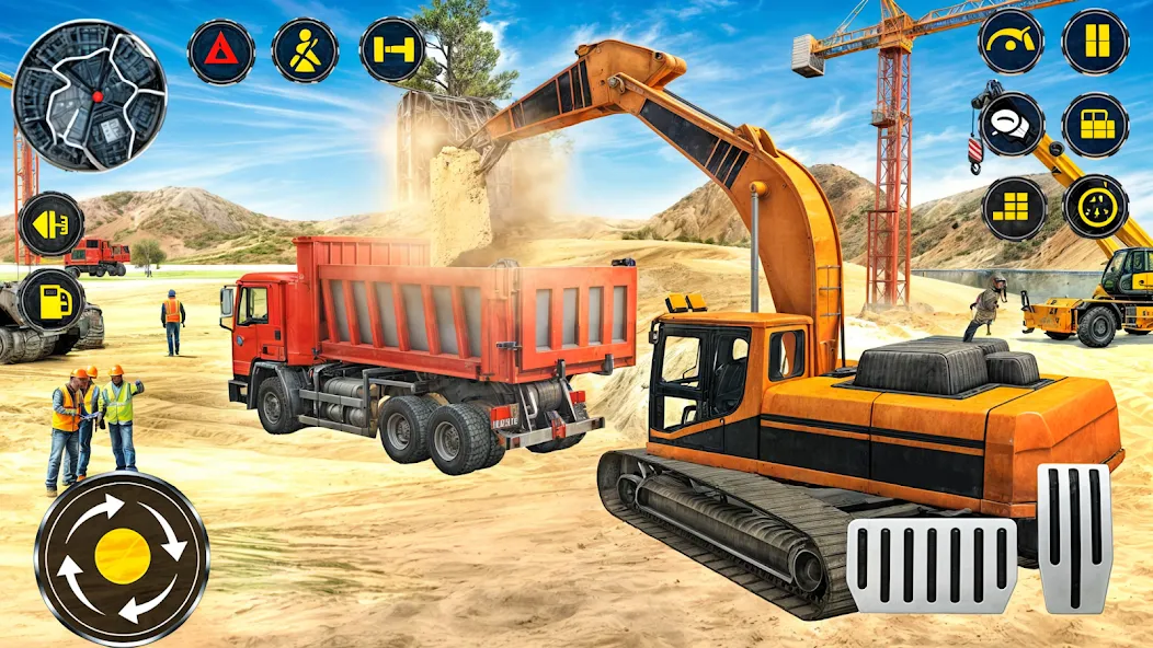 Скачать Heavy Excavator Simulator PRO — Много денег и всё разблокировано — скриншот 3