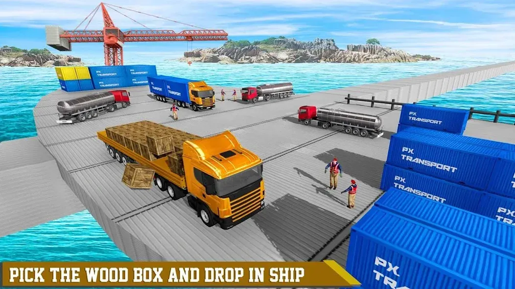 Скачать Cargo Transport Truck Driving на телефон — Много денег — скриншот 5