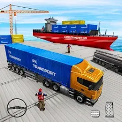 Скачать Cargo Transport Truck Driving на телефон — Много денег