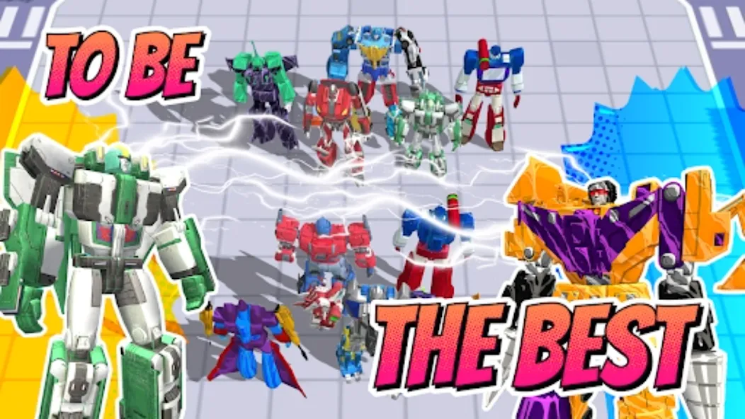 Взломанная Superhero Robot Monster Battle на Андроид — Много денег и бесконечные кристаллы — скриншот 2 Взломанная Superhero Robot Monster Battle на Андроид — Много денег и бесконечные кристаллы — скриншот 2