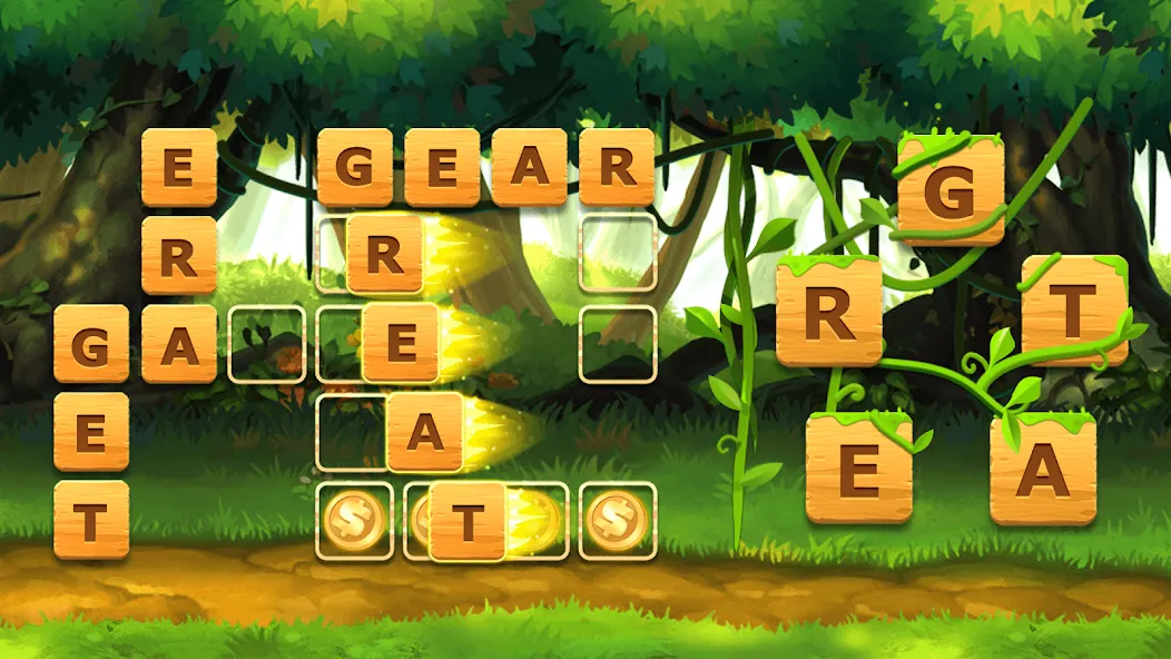 Word Crossword Puzzle — Мод: Много денег и без рекламы — скриншот 4