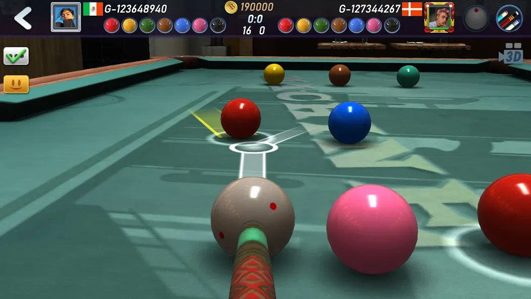 Скачать взлом Real Pool 3D 2 на Андроид — Много денег — скриншот 2