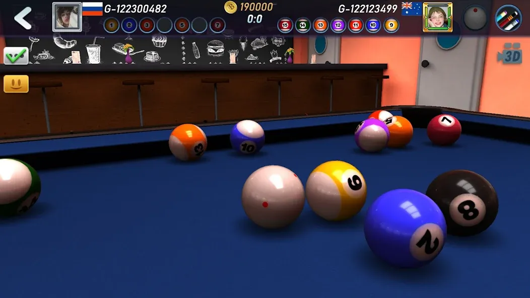 Скачать взлом Real Pool 3D 2 на Андроид — Много денег — скриншот 5
