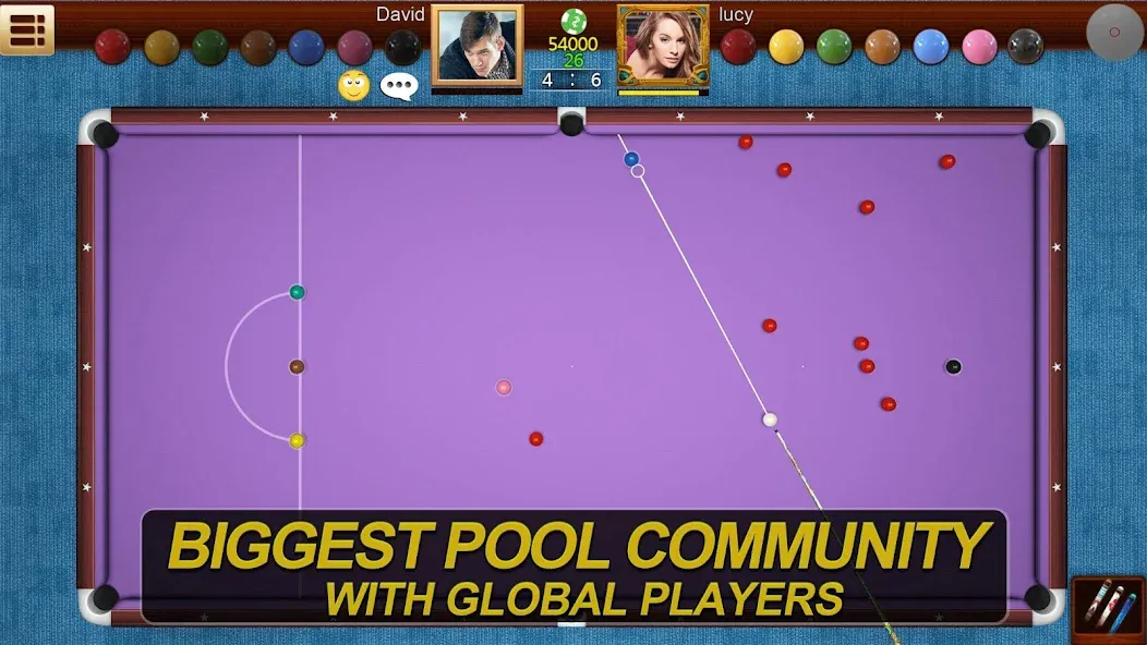 Взломанная Real Pool 3D Online 8Ball Game на Андроид — Много денег и бесконечная кий-энергия — скриншот 3