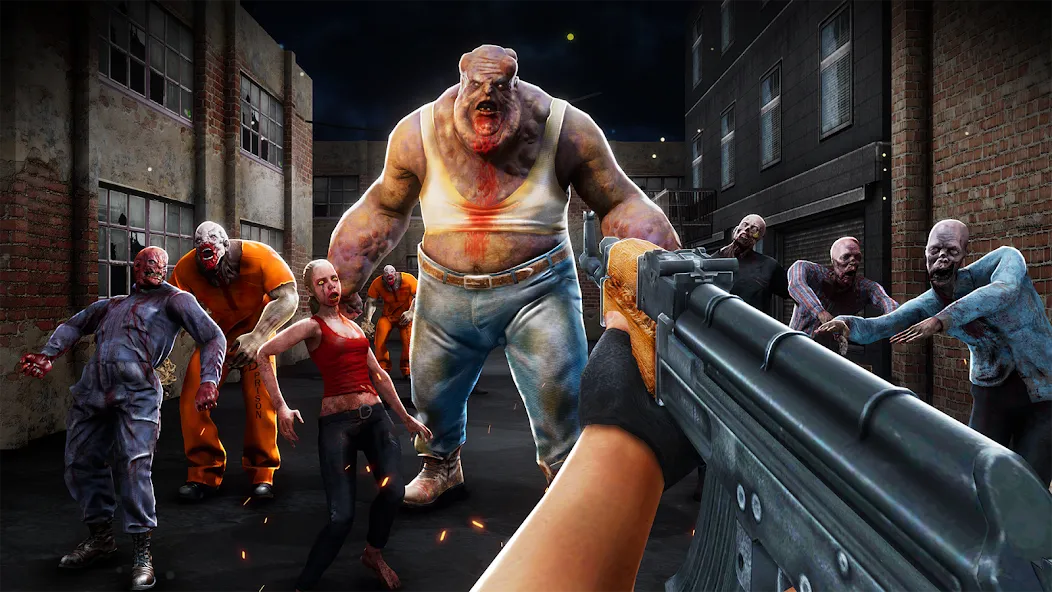 Скачать Zombination - FPS Zombie Games на телефон — Много денег — скриншот 4 Скачать Zombination - FPS Zombie Games на телефон — Много денег — скриншот 4