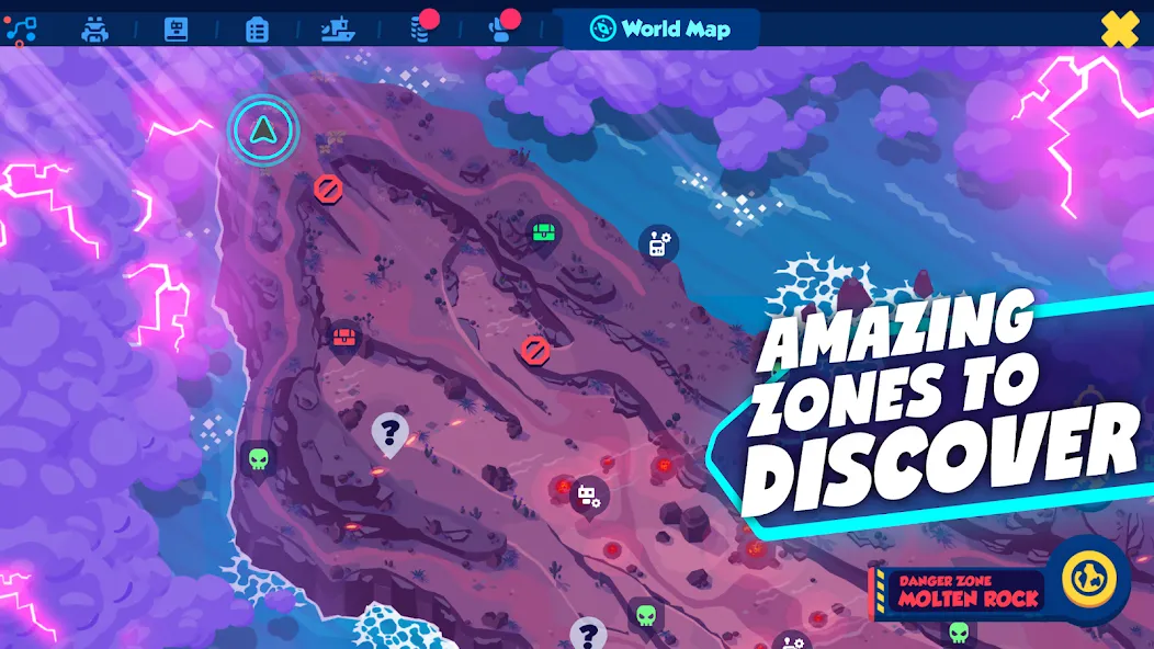 Botworld Adventure MOD APK — Много денег и ресурсов — скриншот 4