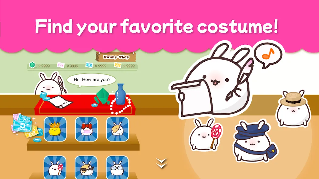 Скачать Hungree Bunny MOD APK — Много денег — скриншот 3