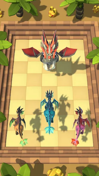 Dragon Fight - Merge Games — Много денег — скриншот 3