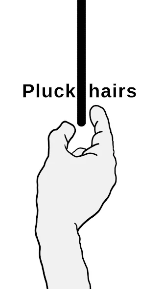 Pluck It: hairs and emotions MOD APK — Много денег — скриншот 1