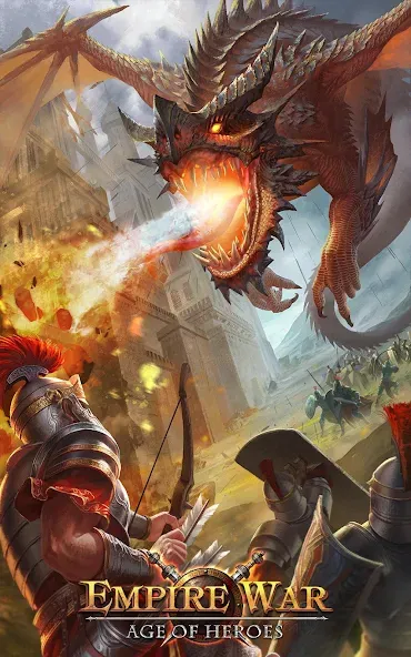 Скачать Empire War: Age of hero на Андроид — Много денег — скриншот 1