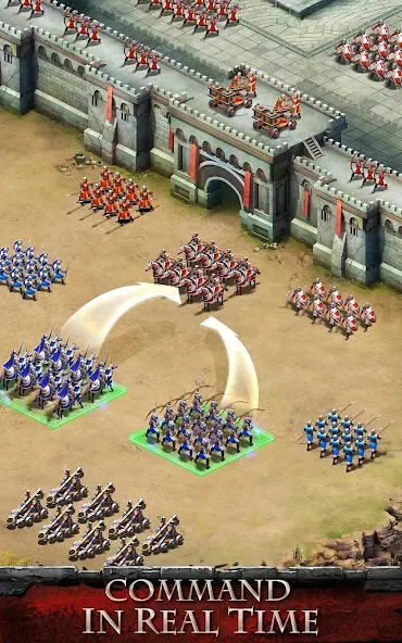 Скачать Empire War: Age of hero на Андроид — Много денег — скриншот 2