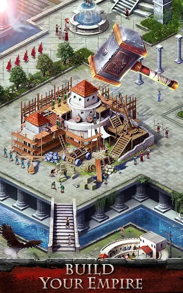 Скачать Empire War: Age of hero на Андроид — Много денег — скриншот 3