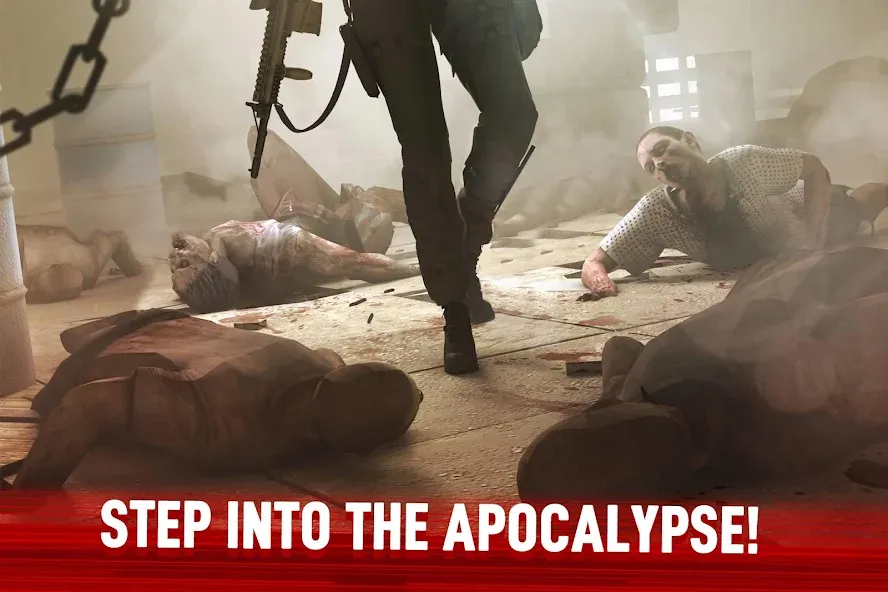 Zombie Frontier 4: Shooting 3D MOD APK на Android — Много денег — скриншот 3