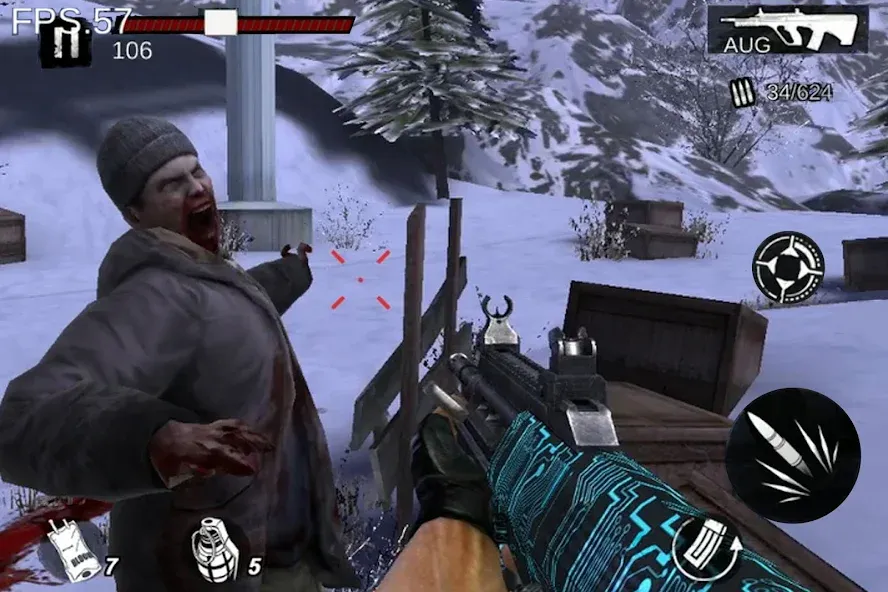 Zombie Frontier 4: Shooting 3D MOD APK на Android — Много денег — скриншот 5