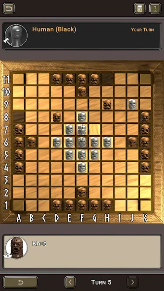 Hnefatafl — Взломанная версия (Все доски открыты) — скриншот 1