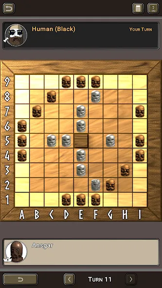 Hnefatafl — Взломанная версия (Все доски открыты) — скриншот 2