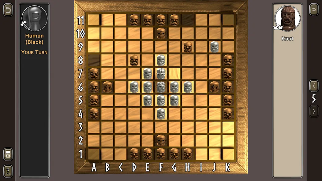 Hnefatafl — Взломанная версия (Все доски открыты) — скриншот 3
